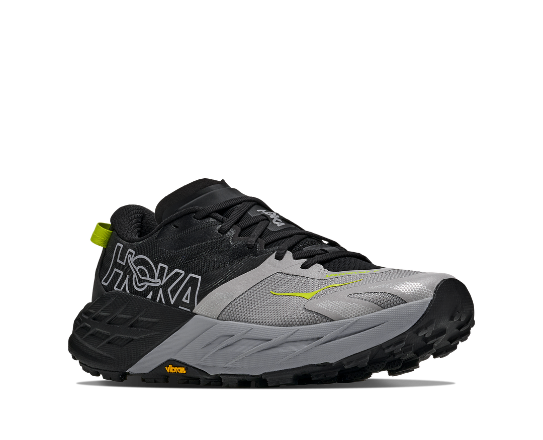 Hoka Mens Speedgoat 7 - Black/Stellar Grey - Trail - AW26
