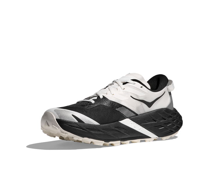 Hoka Mens Speedgoat 7 - Black/White - Trail - SS26