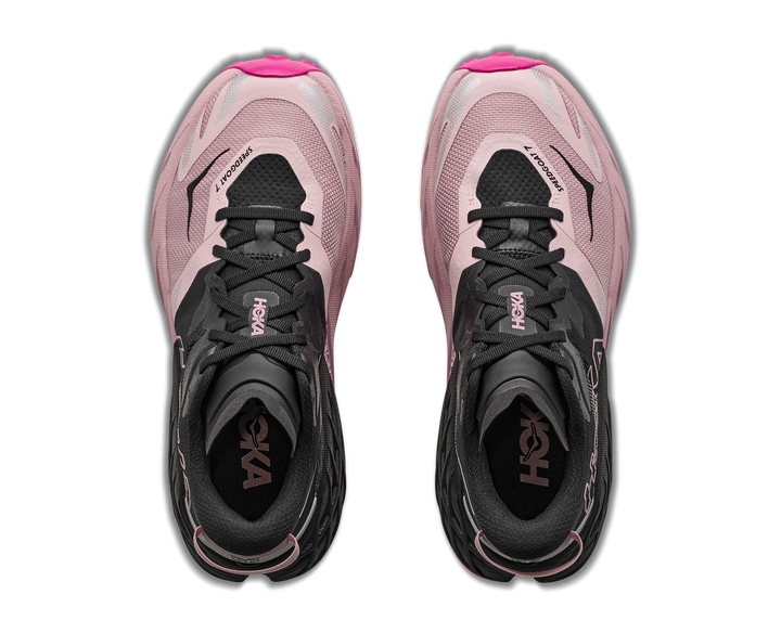 Hoka Womens Speedgoat 7 - Black/Pink Opal - Trail - AW26