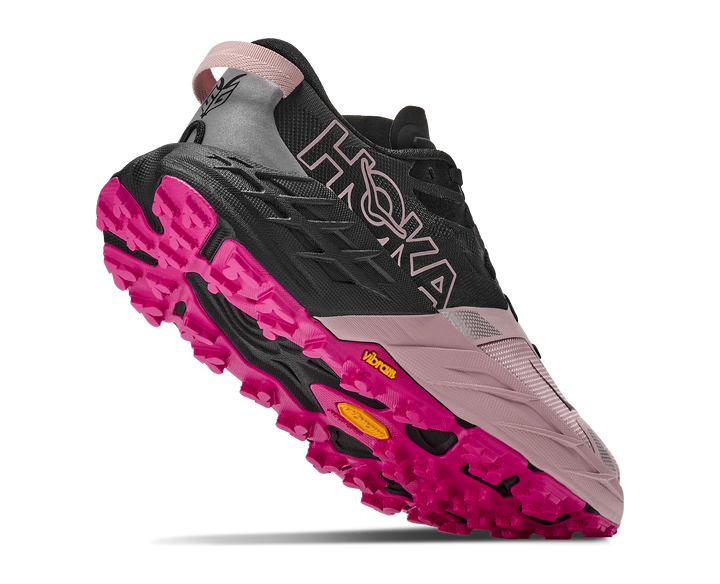 Hoka Womens Speedgoat 7 - Black/Pink Opal - Trail - AW26