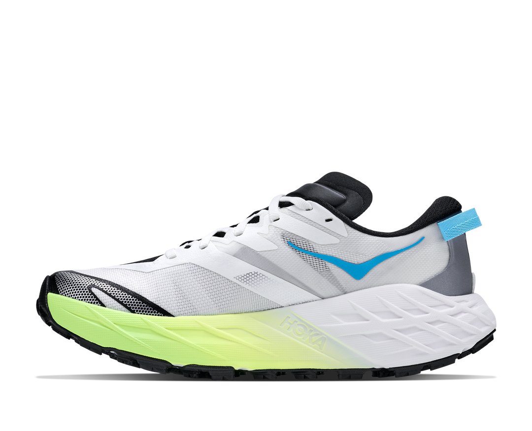Hoka Womens Speedgoat 7 - Frost/Neon Yuzu - Trail - AW26