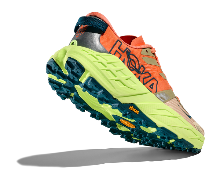 Hoka Womens Speedgoat 7 - Persimmon/Neon Yuzu - Trail - SS26