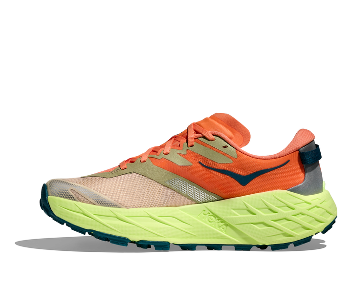 Hoka Womens Speedgoat 7 - Persimmon/Neon Yuzu - Trail - SS26
