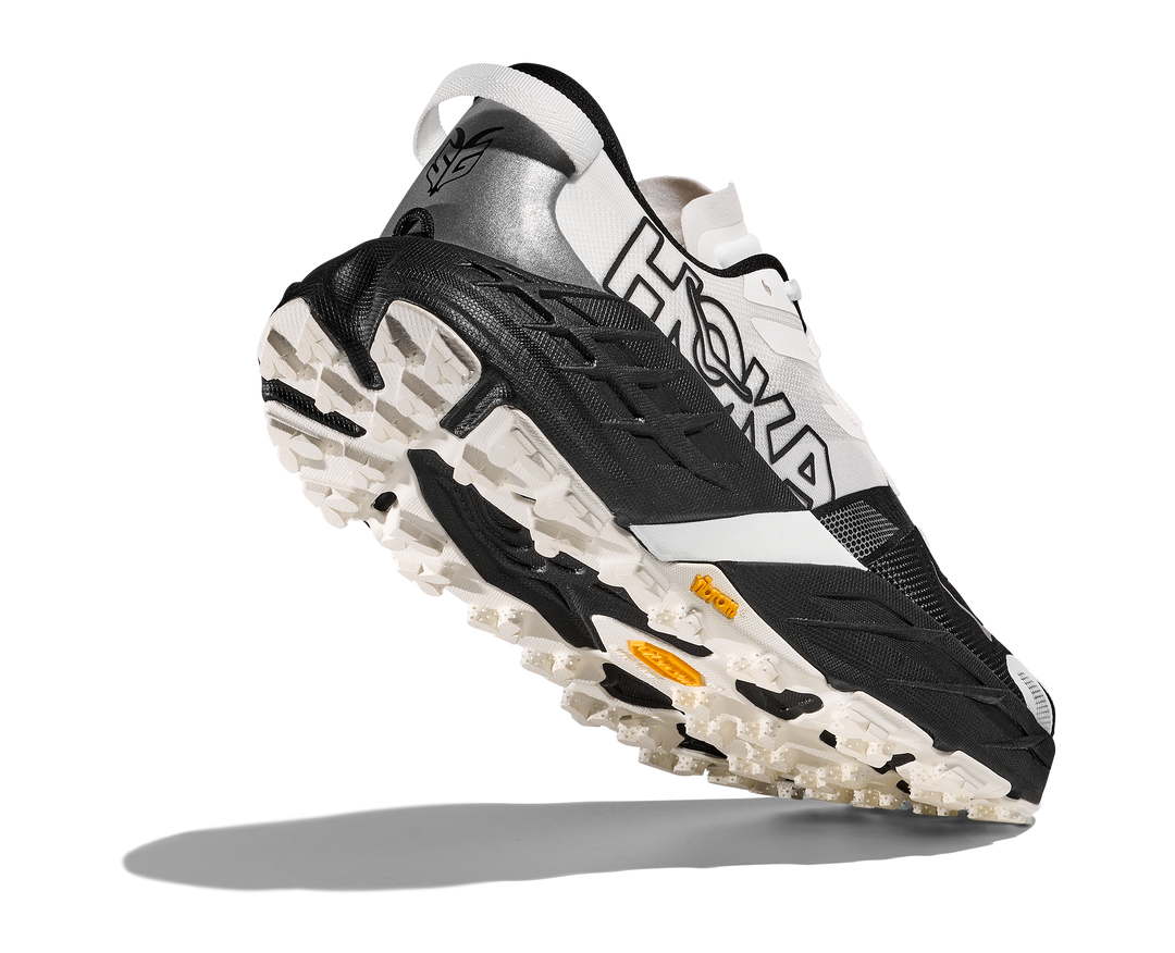 Hoka Mens Speedgoat 7 - Wide - 2E Width - Black/White - Trail - SS26