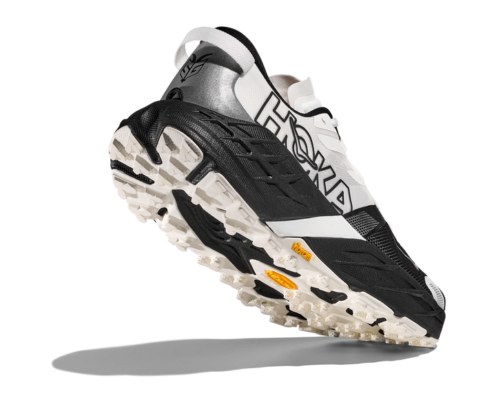 Hoka Mens Speedgoat 7 - Wide - 2E Width - Black/White - Trail - SS26