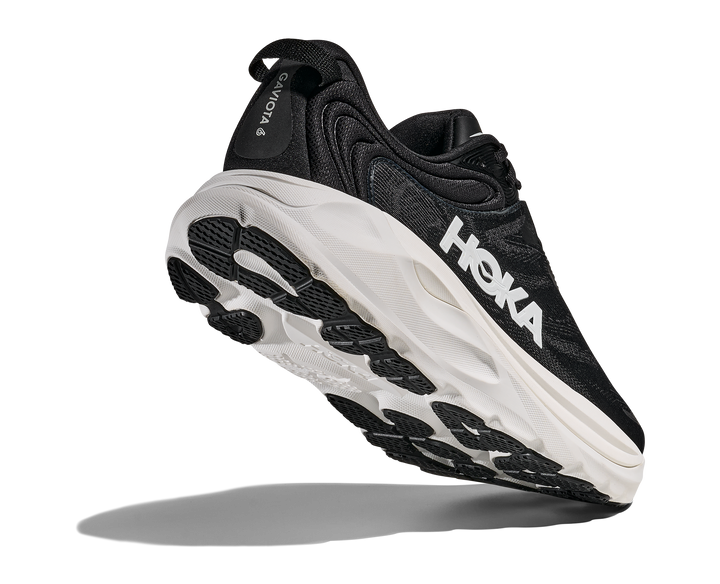 Hoka Hommes Gaviota 6 - Noir/Blanc - Stabilité - SS26