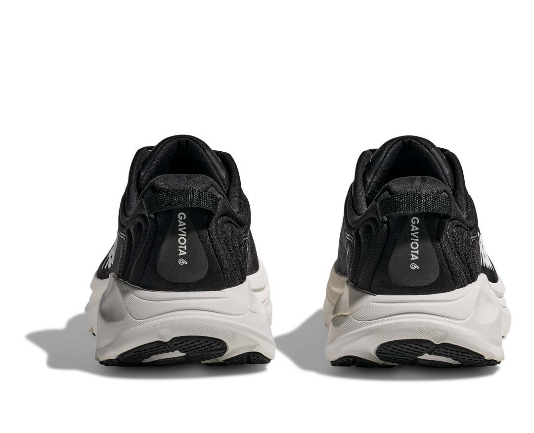 Hoka Hommes Gaviota 6 - Noir/Blanc - Stabilité - SS26