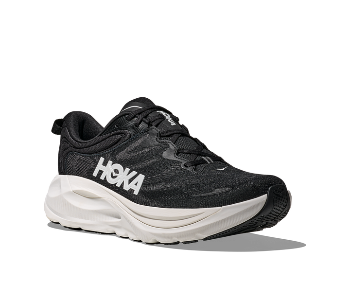 Hoka Hommes Gaviota 6 - Noir/Blanc - Stabilité - SS26