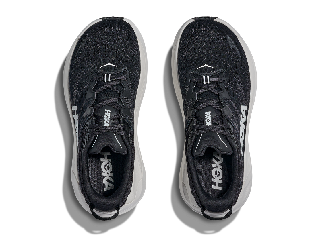 Hoka Womens Gaviota 6 - Black/White - Stability - SS26