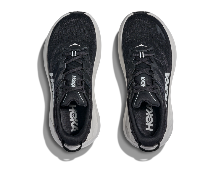 Hoka Womens Gaviota 6 - Black/White - Stability - SS26