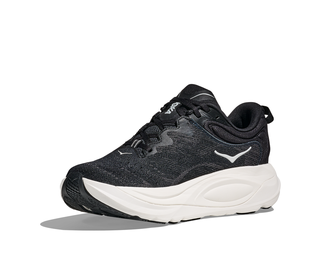 Hoka Womens Gaviota 6 - Black/White - Stability - SS26