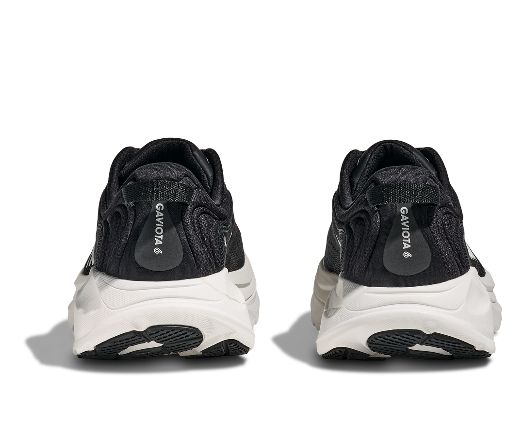 Hoka Womens Gaviota 6 - Black/White - Stability - SS26
