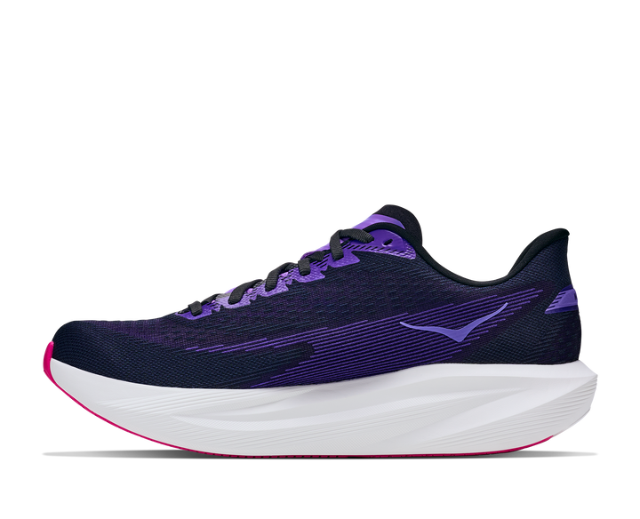 Hoka Womens Mach 7 - Carbon Black/Cosmic Purple - Neutral - AW26