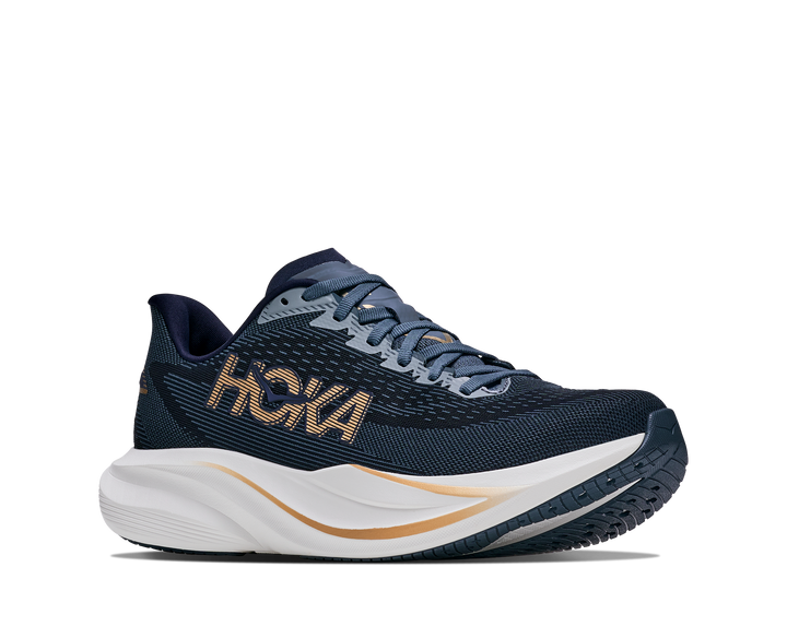 Hoka Womens Mach 7 - Faded Navy/Gold - Neutral - AW26