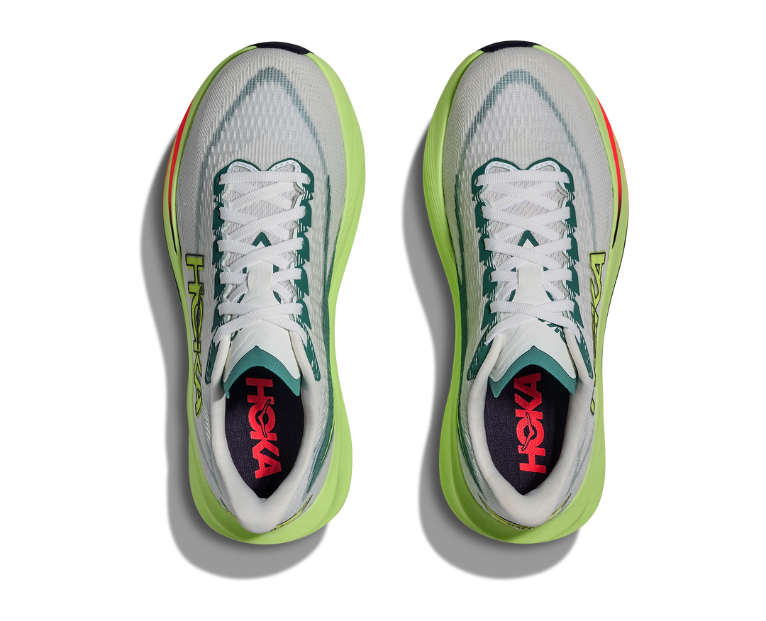 Hoka Damen Mach 7 – Frost/Neon Yuzu – Neutral – SS26