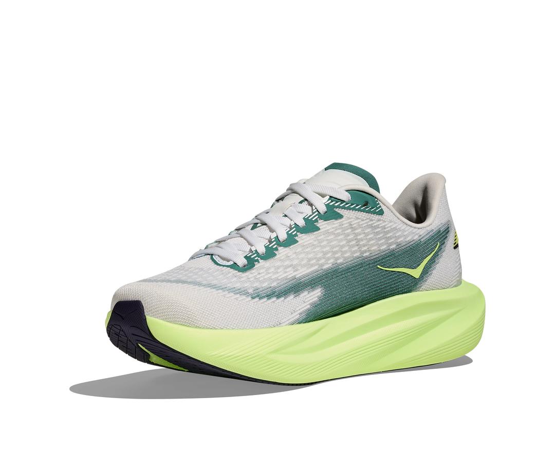 Hoka Damen Mach 7 – Frost/Neon Yuzu – Neutral – SS26