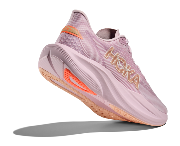 Hoka Womens Mach 7 - Lilac Cream/Tangerine Glow - Neutral - SS26