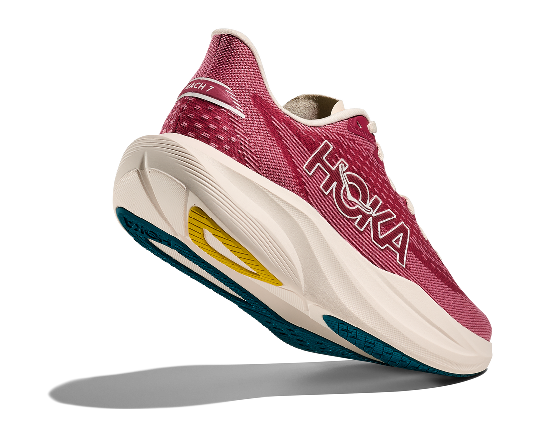 Hoka Womens Mach 7 - Lingonberry/Cranberry - Neutral - SS26 – Run