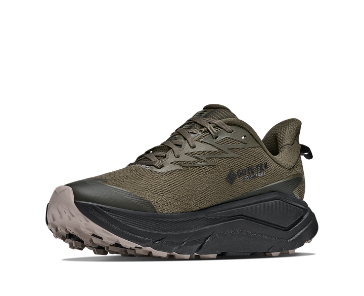Hoka Mens Challenger 8 GTX - Antique Olive/Black - Trail - AW26