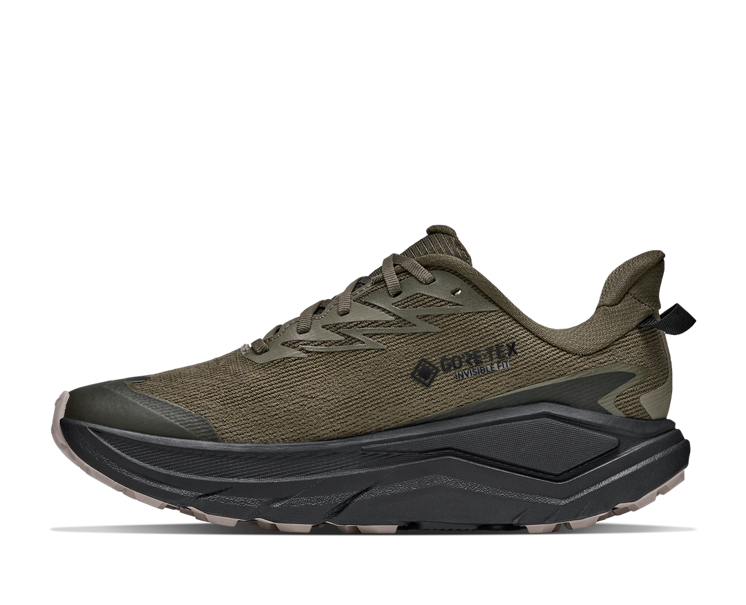 Hoka Mens Challenger 8 GTX - Antique Olive/Black - Trail - AW26