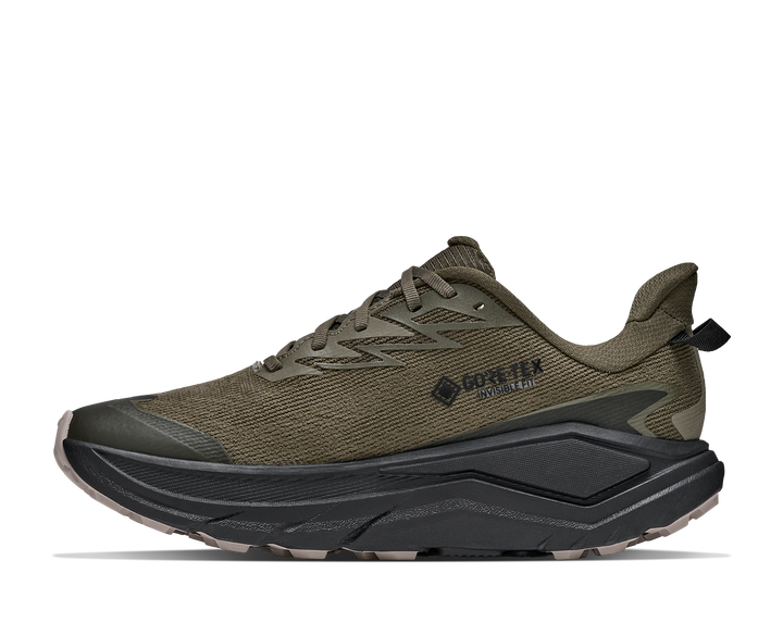 Hoka Mens Challenger 8 GTX - Antique Olive/Black - Trail - AW26