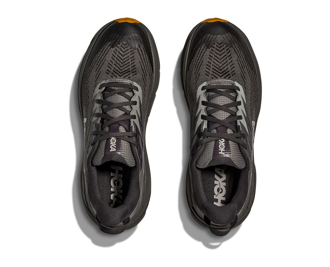 Hoka Mens Challenger 8 GTX - Gris Asphalte/Jaune Varsity - Trail - SS26