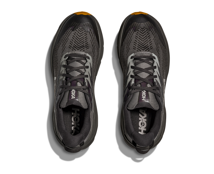 Hoka Mens Challenger 8 GTX - Gris Asphalte/Jaune Varsity - Trail - SS26