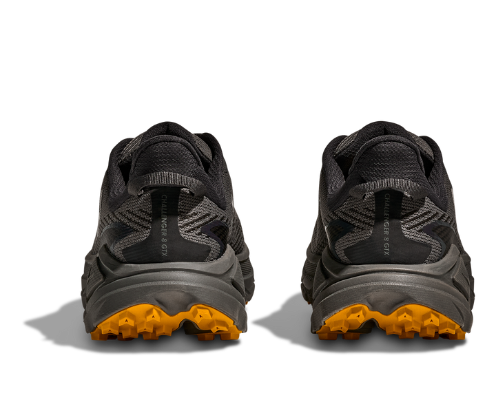 Hoka Mens Challenger 8 GTX - Gris Asphalte/Jaune Varsity - Trail - SS26