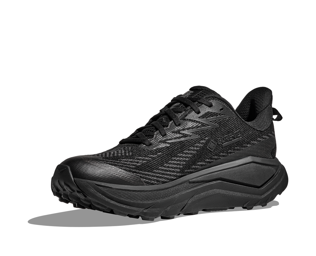 Hoka Mens Challenger 8 GTX - Black/Carbon Black - Trail - SS26