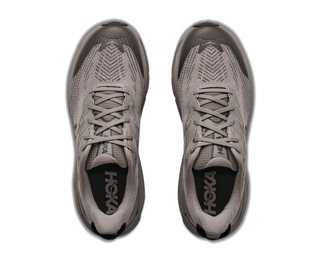 Hoka Mens Challenger 8 GTX - Pebble Grey/Boulder - Trail - AW26