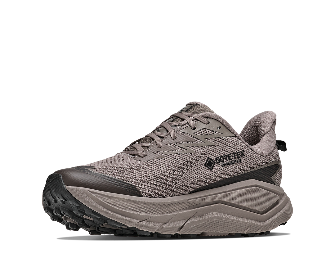 Hoka Mens Challenger 8 GTX - Pebble Grey/Boulder - Trail - AW26
