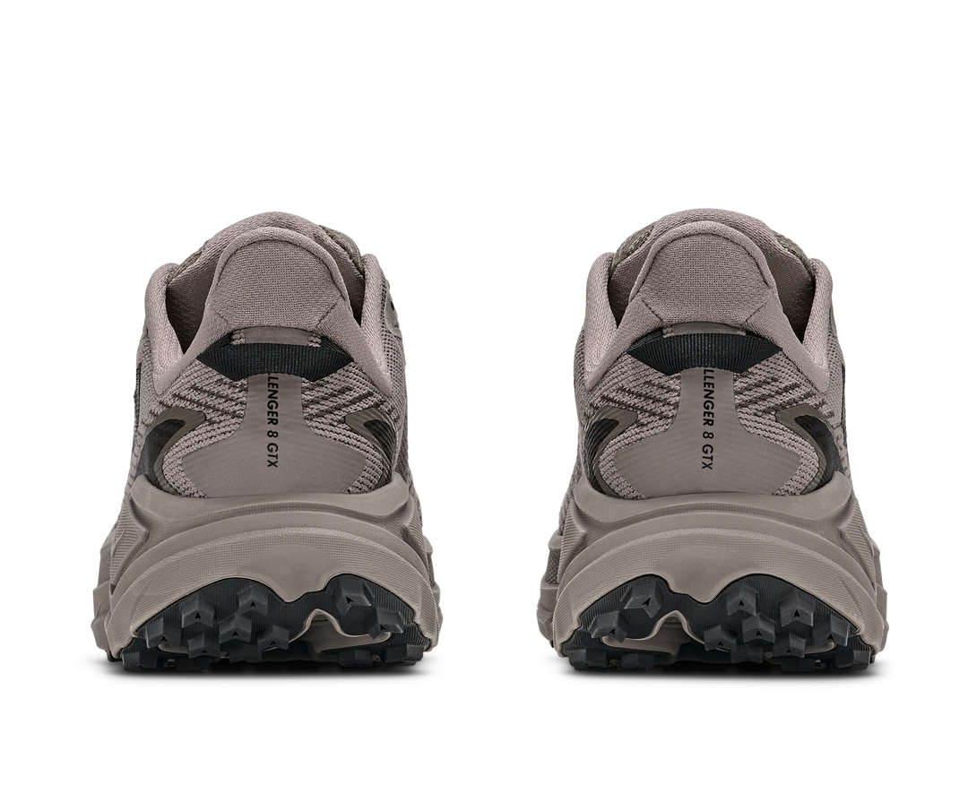 Hoka Mens Challenger 8 GTX - Pebble Grey/Boulder - Trail - AW26