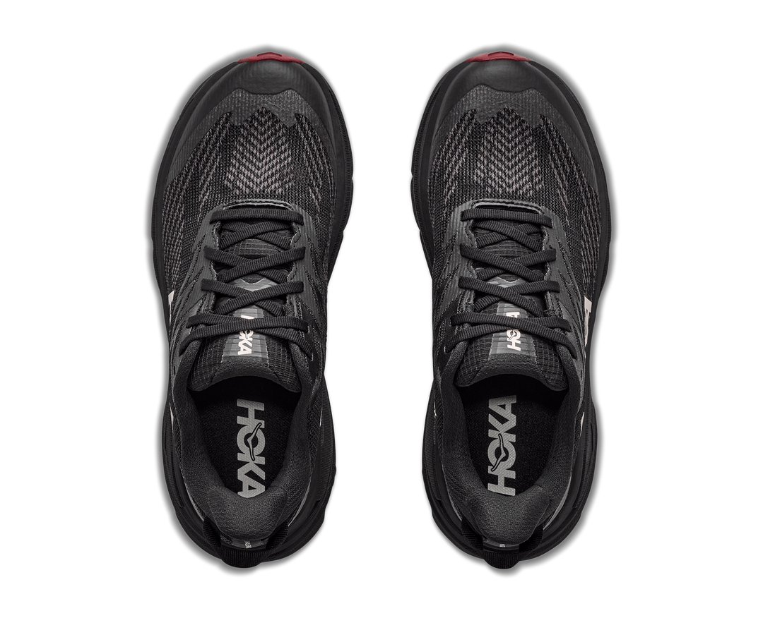 Hoka Womens Challenger 8 GTX - Black/Varsity Burgundy - Trail - AW26