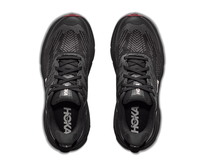 Hoka Womens Challenger 8 GTX - Black/Varsity Burgundy - Trail - AW26