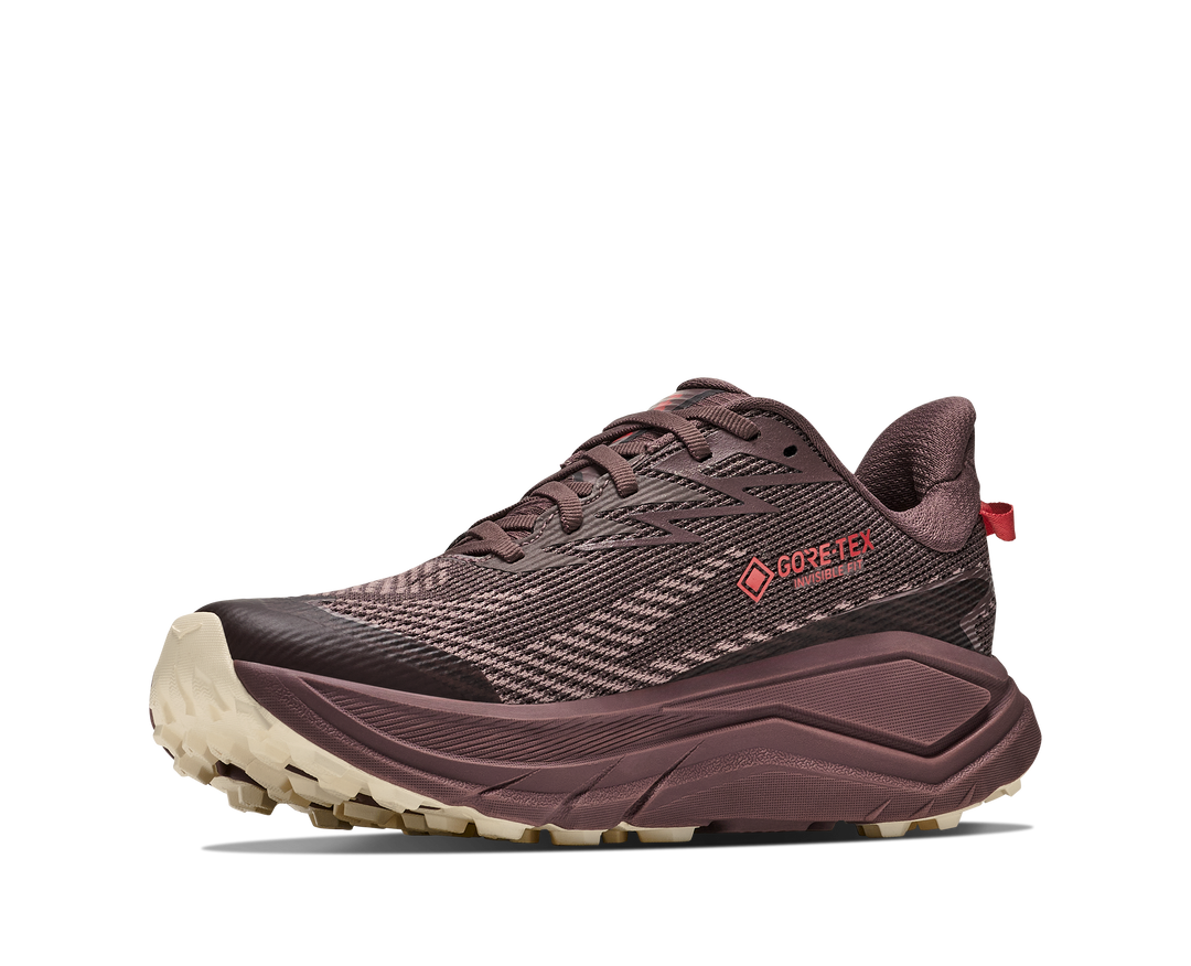 Hoka Womens Challenger 8 GTX - Smoky Quartz/Alabaster - Trail - AW26