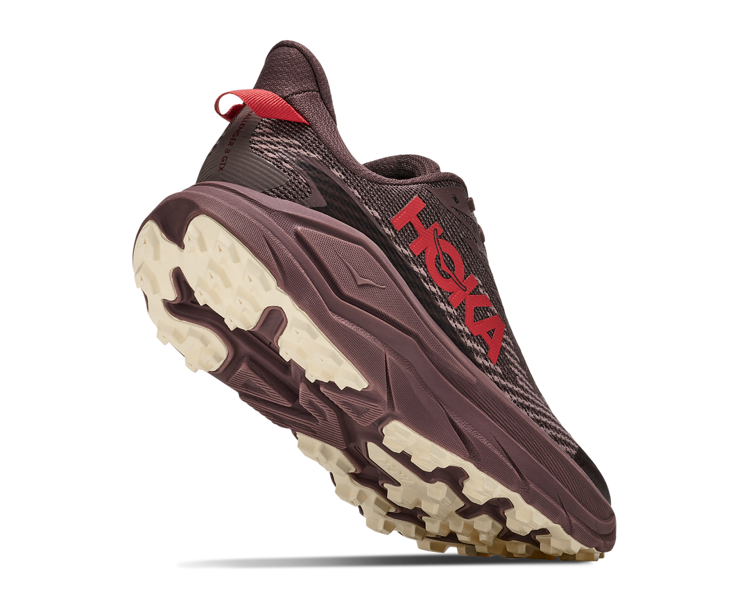 Hoka Womens Challenger 8 GTX - Smoky Quartz/Alabaster - Trail - AW26