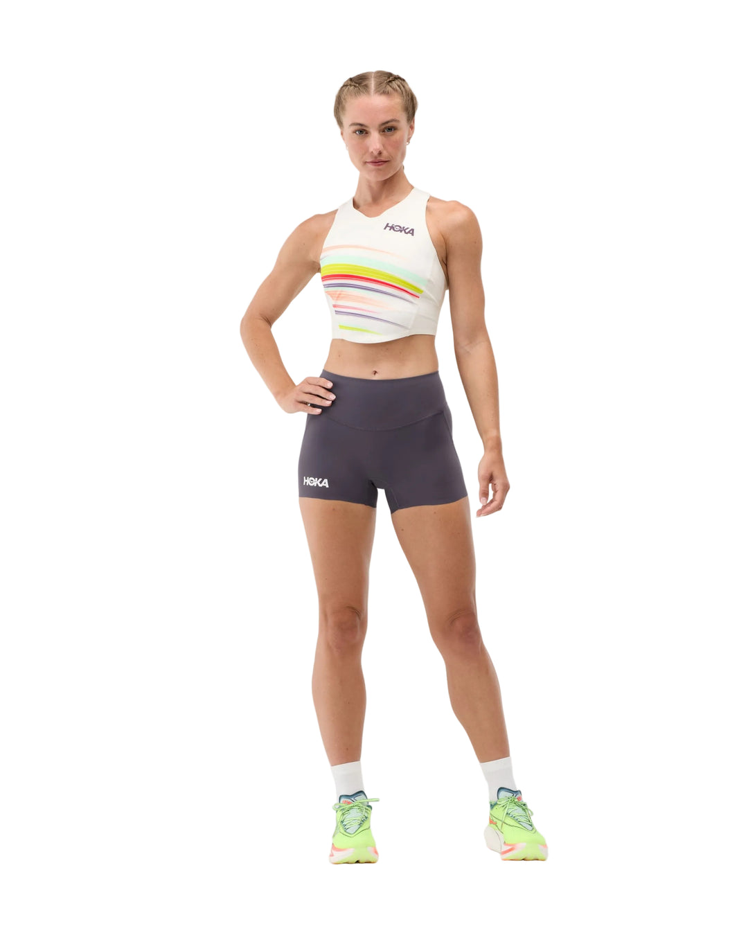 Hoka Womens Race Day Fitted 2,5" Short - Squid Ink - SS26