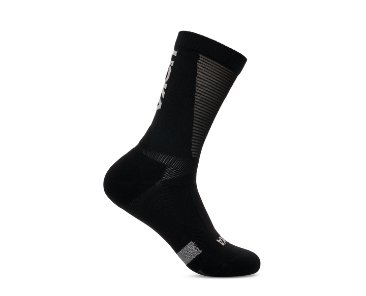Hoka Unisex Race Day Crew Sock - Black - AW26