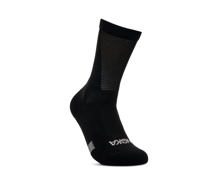 Hoka Unisex Race Day Crew Sock - Black - AW26
