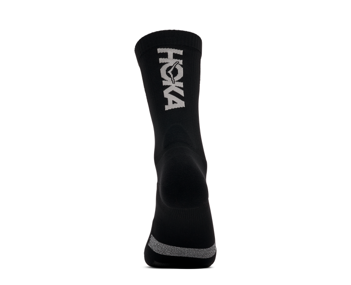 Hoka Unisex Race Day Crew Sock - Black - AW26