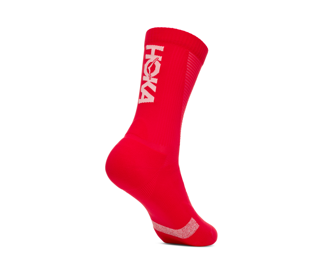 Chaussettes unisexes Hoka Race Day Crew - Habanero