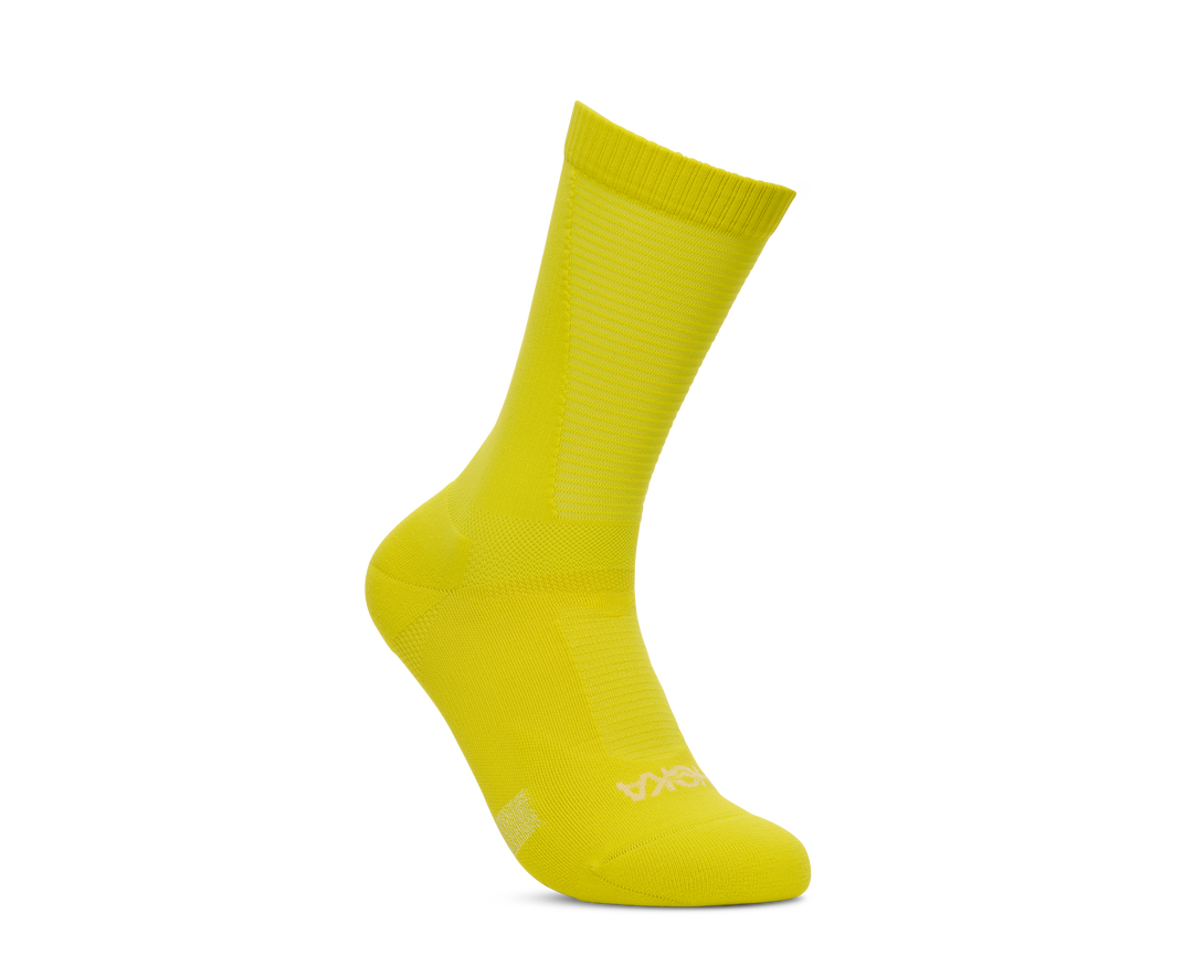 Chaussettes unisexes Hoka Race Day Crew - Hoka Citrus