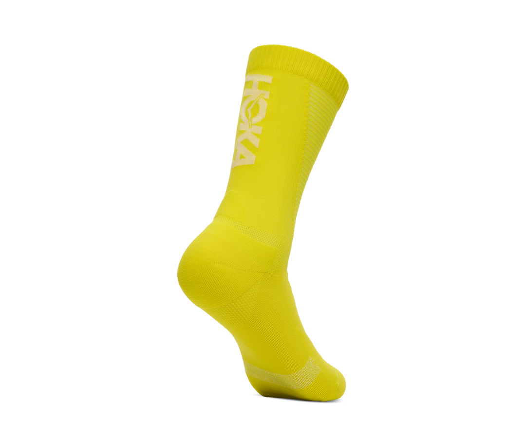 Chaussettes unisexes Hoka Race Day Crew - Hoka Citrus