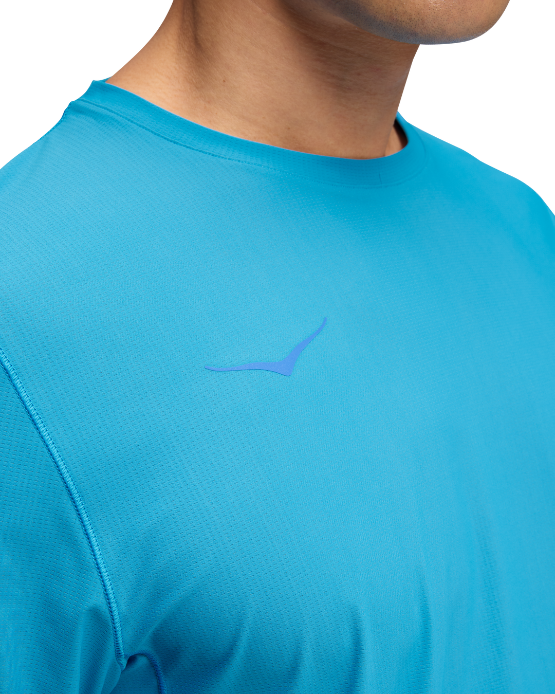 Hoka Mens Airolite Run Short Sleeve 2.0 - Hoka Blue