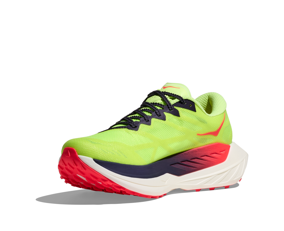 Hoka Mens Rocket X Trail - Neon Yuzu/Neon Flame - Trail - SS26