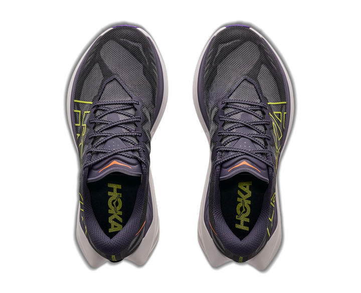 Hoka Mens Rocket X Trail - Squid Ink/Neon Nebula - Trail - AW26
