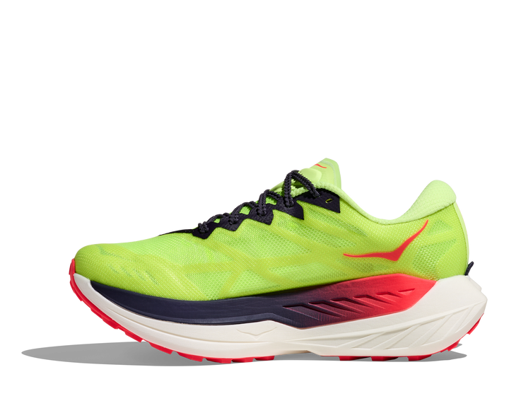 Hoka Womens Rocket X Trail - Neon Yuzu/Neon Flame - Trail - SS26