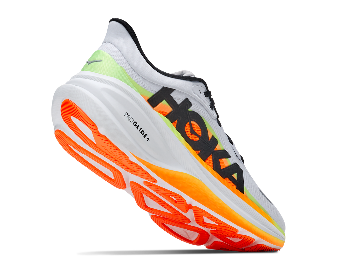 Hoka Mens Clifton Pro Wide - 2E Width - Cosmic Grey/Black - Neutral - AW26