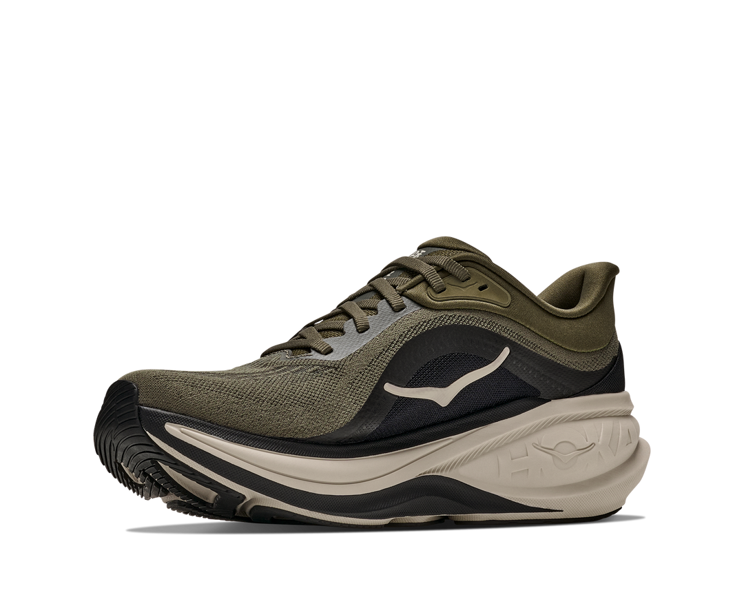 Hoka Womens Clifton Pro - Antique Olive/River Rock - Neutral - AW26