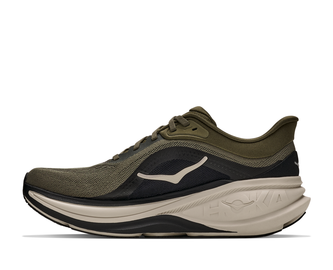Hoka Womens Clifton Pro - Antique Olive/River Rock - Neutral - AW26